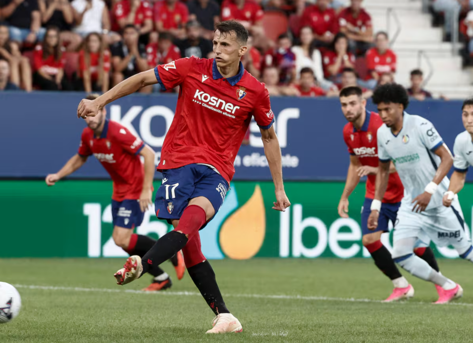 Osasuna vs Getafe (00:30 - 01/09)
